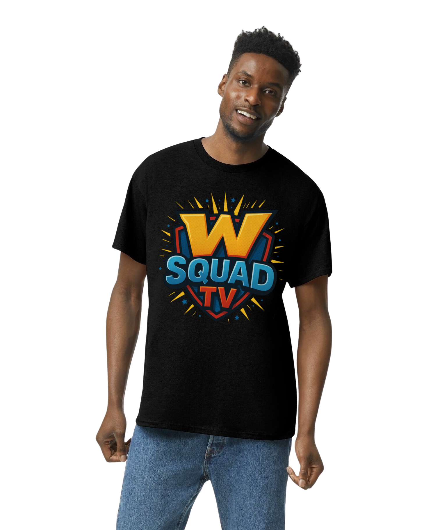 Short Sleeve T-Shirt - Black Center Logo